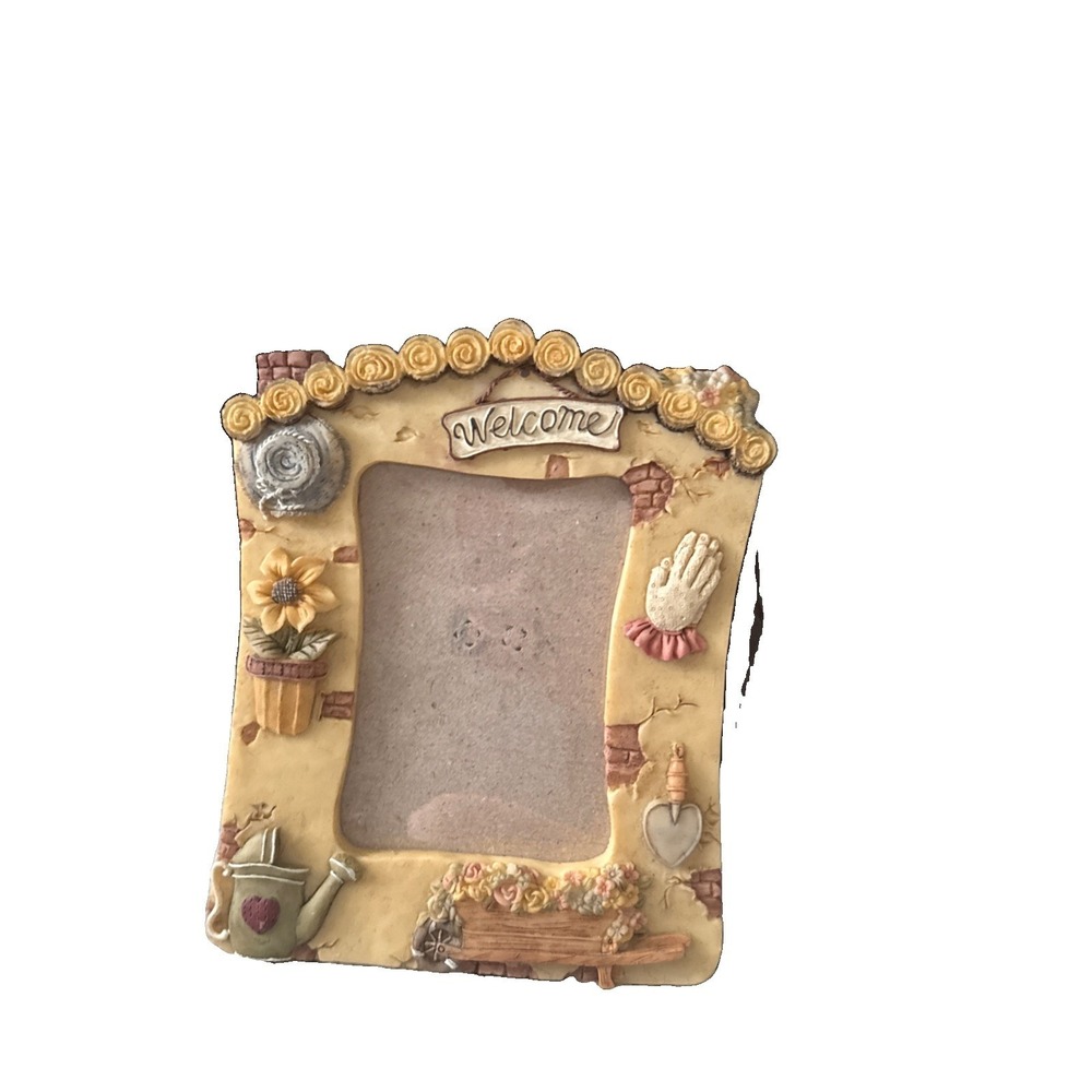 Rustic Farmhouse Cottage Decor Picture Frame Kitchen Garden 3D 3.5 X 5 Vintage